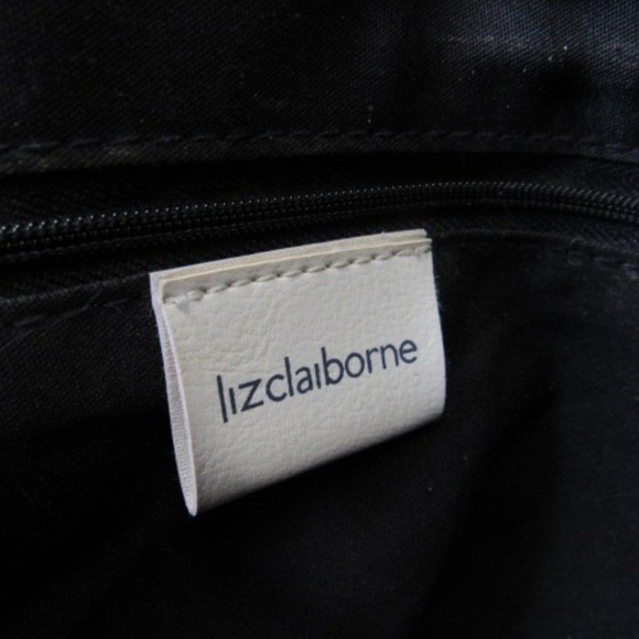 Liz Claiborne Black Shoulder Bag Purse - Picture 7 of 8